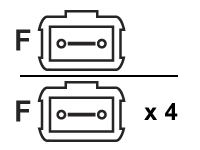 AddOn - Câble inverseur - MPO/PC multi-mode (F) pour MPO/PC multi-mode (F) - 10 m 
