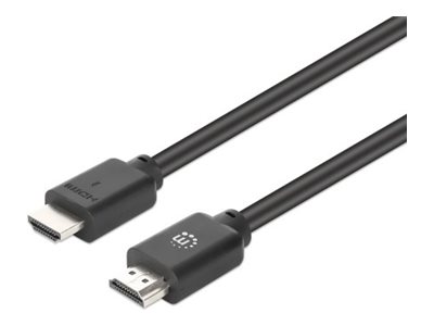 Manhattan 4K60 HDMI 2.0 Kabel 2 m 18 Gbit/s  schwarz