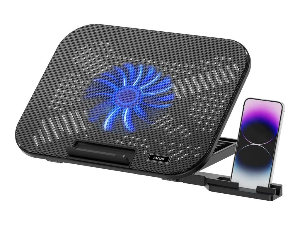 Rapoo CF100 notebook cooling Product shot Right-angle 79700