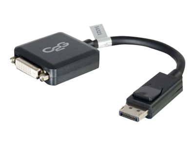 C2G 8in DisplayPort to DVI-D (Single-Link) Adapter Converter - M/F