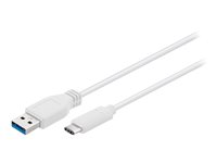 goobay USB 3.0/ USB 3.1 USB Type-C kabel 20cm Hvid