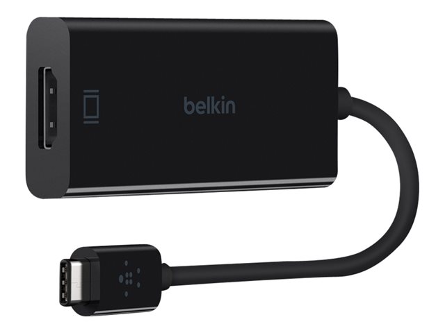 Belkin USB-C to HDMI Adapter - External video adapter - USB-C - HDMI - black