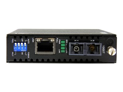 StarTech .com Convertisseur Ethernet Gigabit sur fibre optique monomode SC