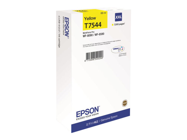 Epson T7544 - velikost XXL - žlutá - originální - inkoustová cartridge – foto 2