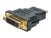 ASSMANN Videoadapter HDMI / DVI Sort