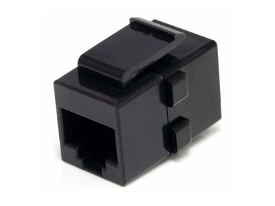 0065030845298 - StarTechcom Cat 6 RJ45 Keystone Jack Network Coupler - F F (C6KEYCOUPLER) - Netzwerkkoppler - Schwarz