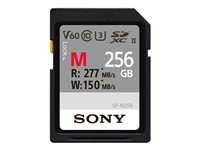 Sony SF-M Series SF-M256 SDXC UHS-II Memory Card 256GB 277MB/s
