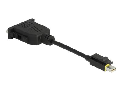 DELOCK Mini DP 1.1 > DVI Adapter mit Einrastfunktion passiv