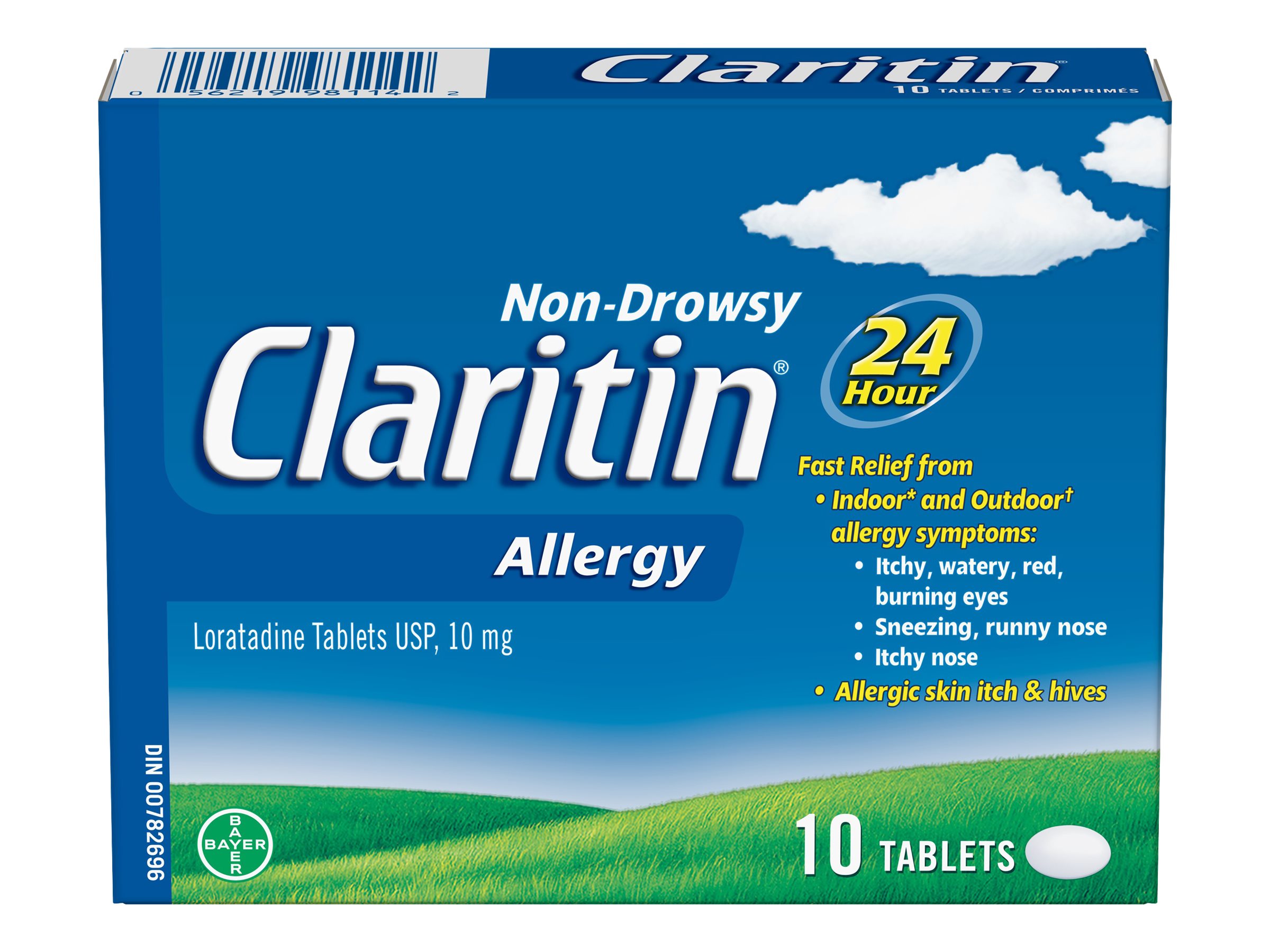 Claritin Non-Drowsy Allergy Tablets - 10's