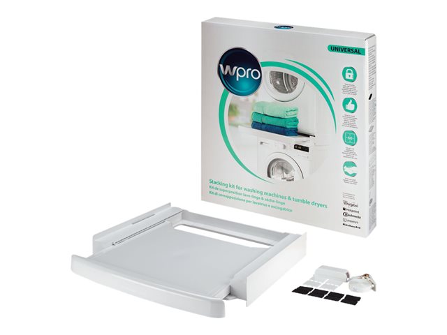Wpro stacking kit with pull-out shelf