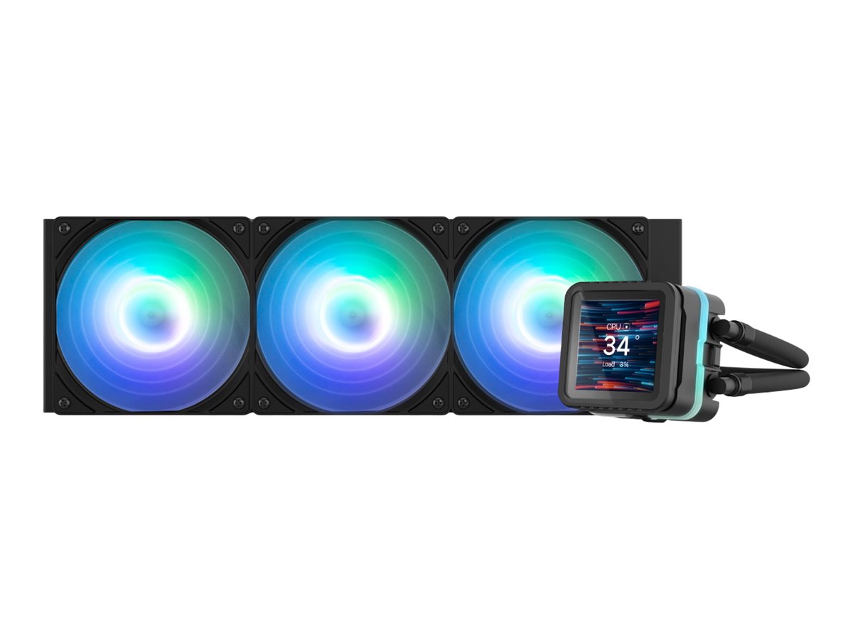 ZALMAN ALPHA2 DS A36 processor liquid cooling Product shot Right-angle 79850