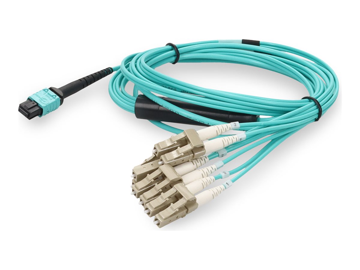 AddOn - Patch cable - MPO/UPC multi-mode (F) to LC/UPC multi-mode (M)