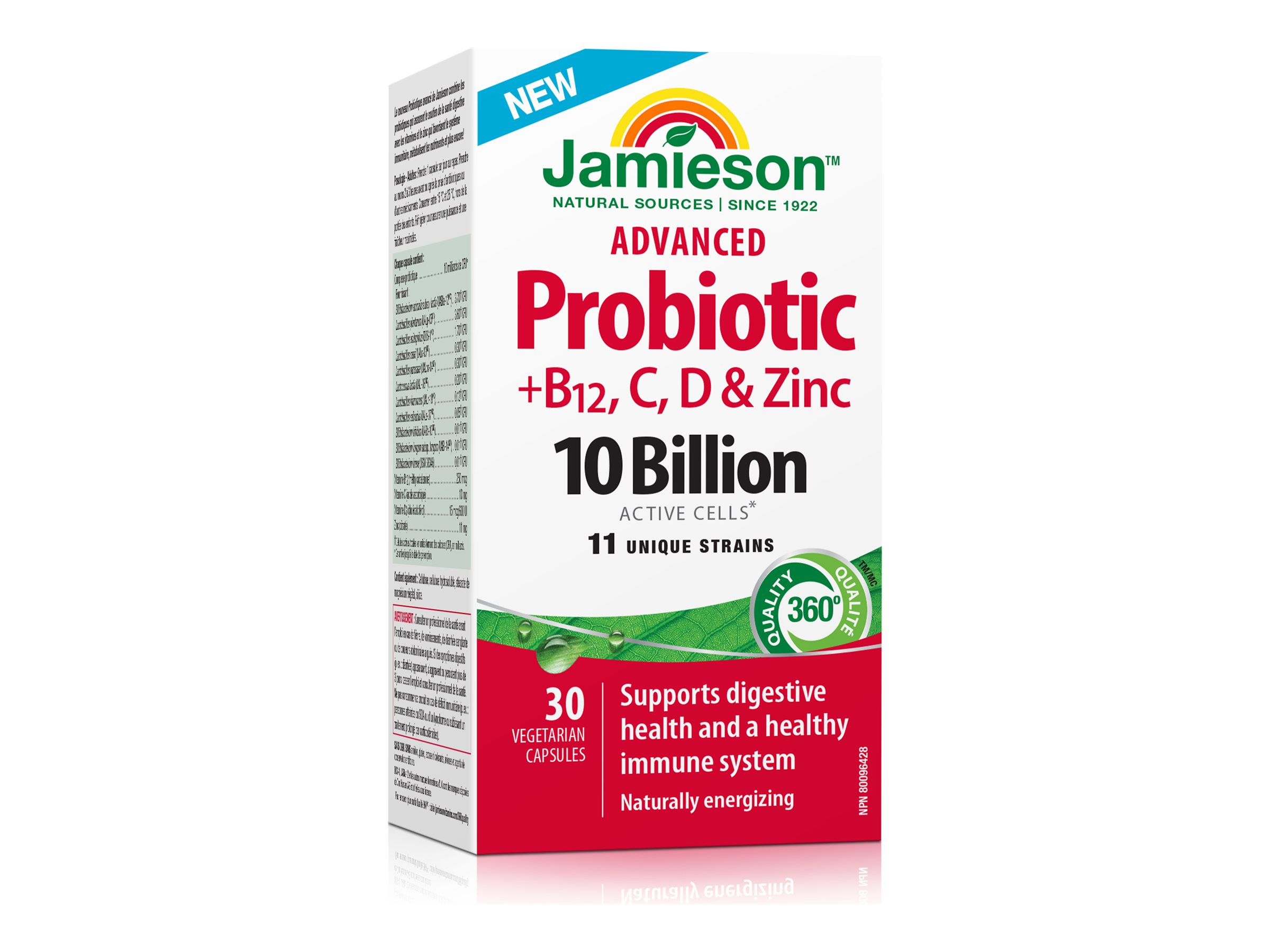 Jamieson Advanced Probiotic Vegetarian Capsules - 30's