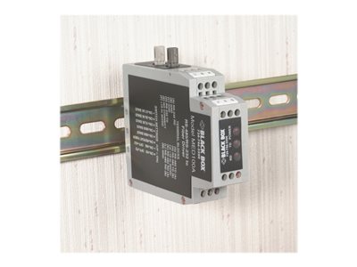 Black Box DIN Rail RS-232/RS-485 <-> Fiber Driver