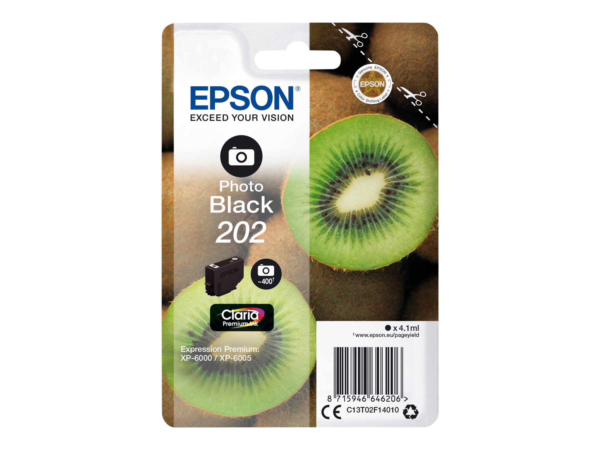 EPSON 5LB 202 Photo Black Ink Crtg w/s