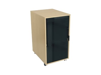 Middle Atlantic Rack door front smoke 28U