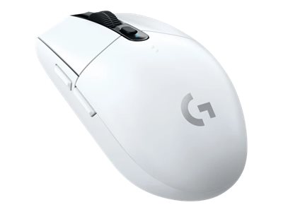 Logitech G G305 - Mus - optisk - 6 knapper - trådløs - LIGHTSPEED - modtager (USB) - hvid (910-005292) | Atea eShop | Erhverv
