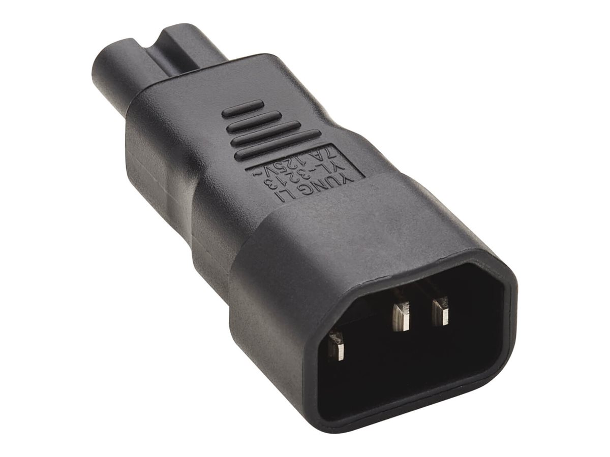Eaton Tripp Lite Series IEC C14 to IEC C7 Power Cord Adapter