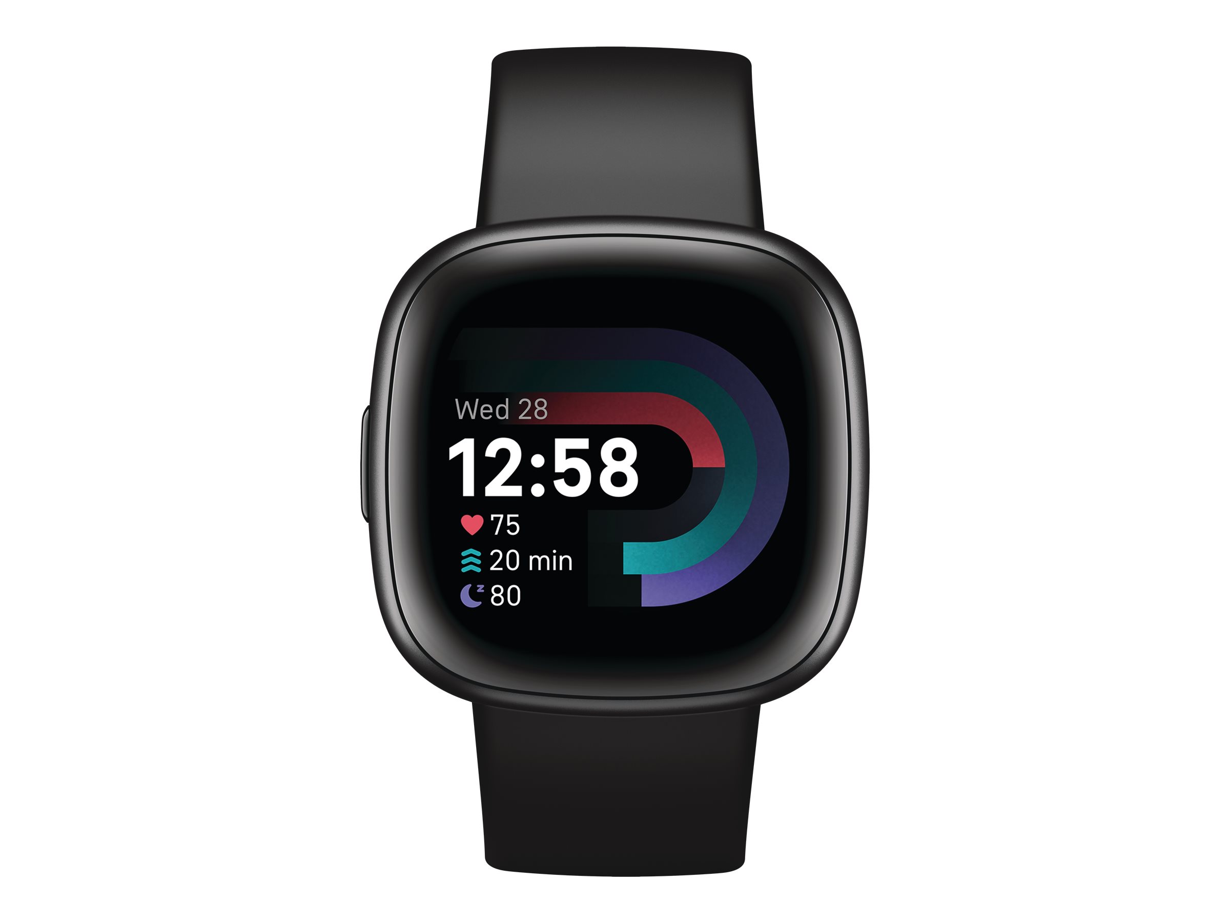 Fitbit Versa 4 Smartwatch - Black/Graphite