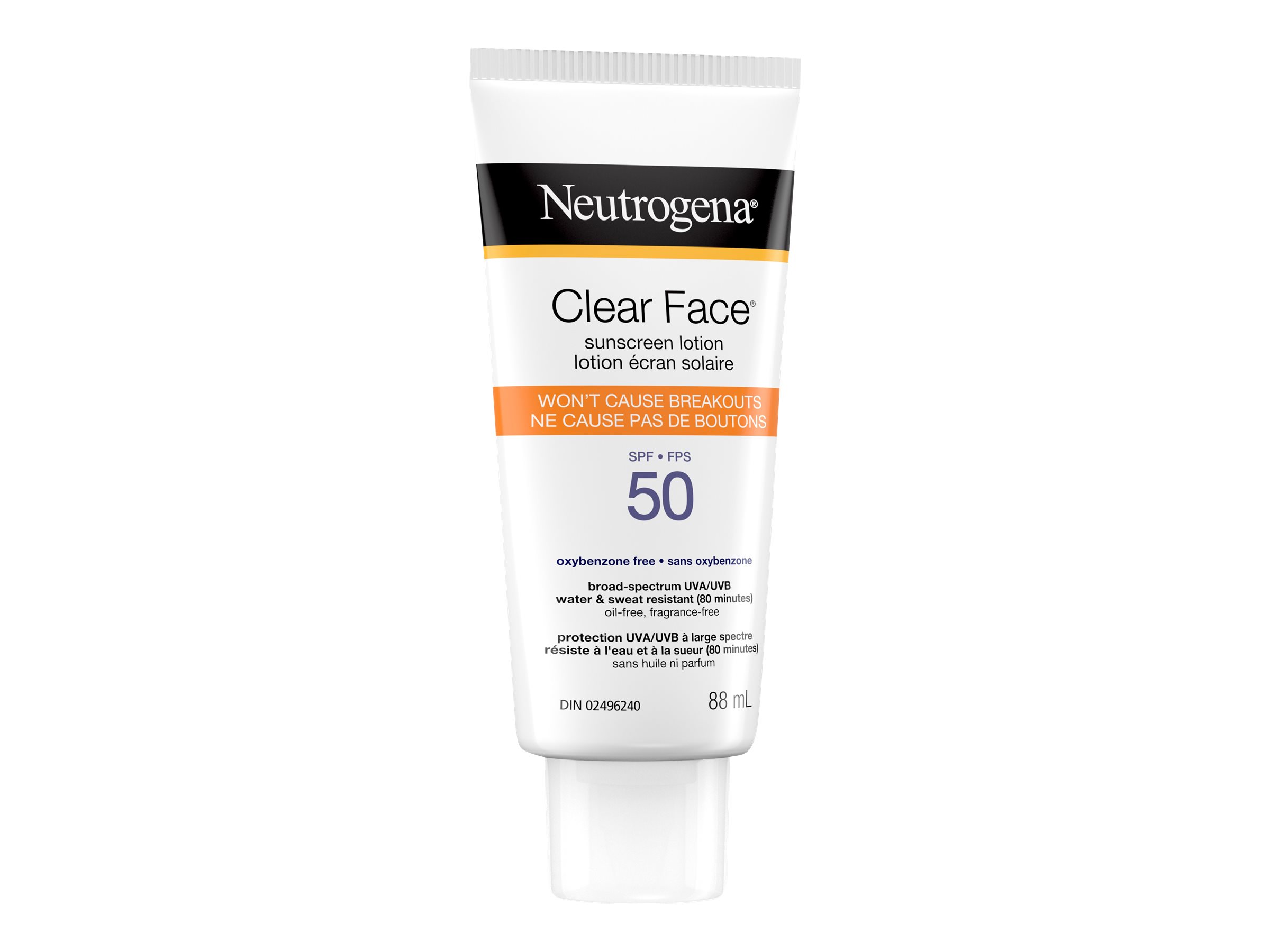 NEUTROGENA CLEAR FACE LOTION 88ML/SPF50