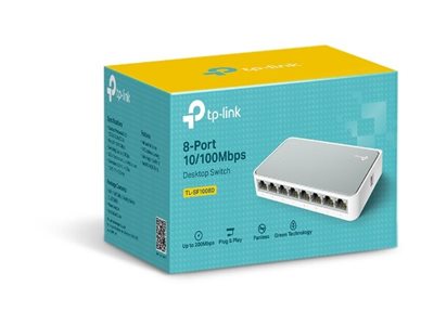 TP-Link TL-SF1008D 8-Port 10/100Mbps Desktop Switch