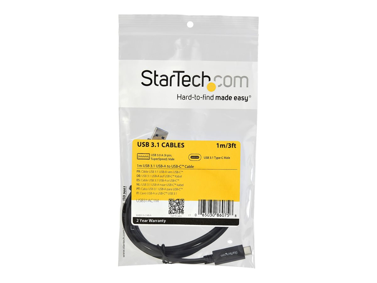STARTECH 3ft USB C to A Cable - USB 3.1 10Gbps – foto 3