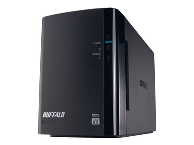 BUFFALO DriveStation Duo Hard drive array 8 TB 2 bays (SATA-300) HDD 4 TB x 2 