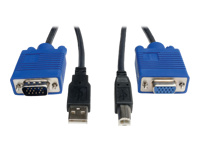 Tripp Lite 6ft KVM Switch USB Cable Kit for KVM Switch B006-VU4-R 6'