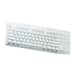 Logitech G G715 Wireless Gaming Keyboard, Linear Switches (GX Red) and Keyboard Palm Rest, White Mist - Image 4: Left-angle