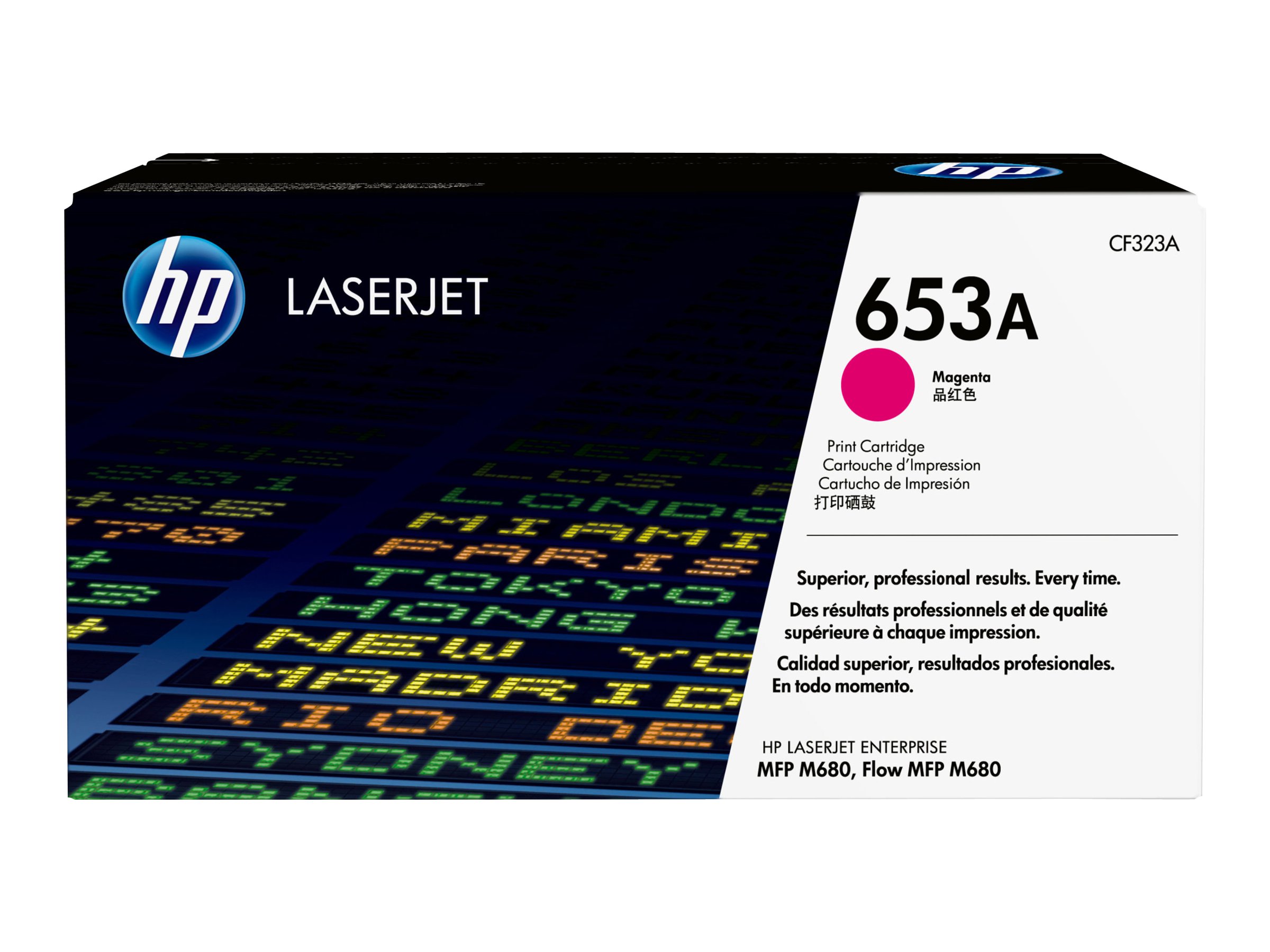 Hp 653a Magenta Original Laserjet Toner Cartridge Cf323a Hp 653a Magenta Original Laserjet Toner Cartridge Cf323a