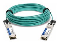 AddOn - Câble d'attache directe 40GBase - QSFP+ pour QSFP+ - 30 m 