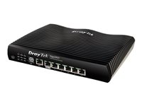 Draytek Vigor 2927 Router 6-ports switch Kabling