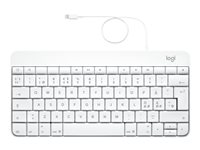 Logitech Wired for iPad Tastatur Membran Kabling