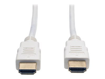 Tripp Lite 3ft High Speed HDMI Cable Digital Video with Audio 4K x 2K M/M White 3'