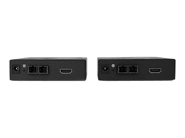 Startech HDMI® Over Fiber Extender with IR Control HDMI to SC Fiber Converter Extender up to What's in the box Front 76879