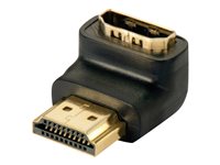 Adaptateur HDMI femelle vers HDMI m le coudé à 90 dégrés vers le bas