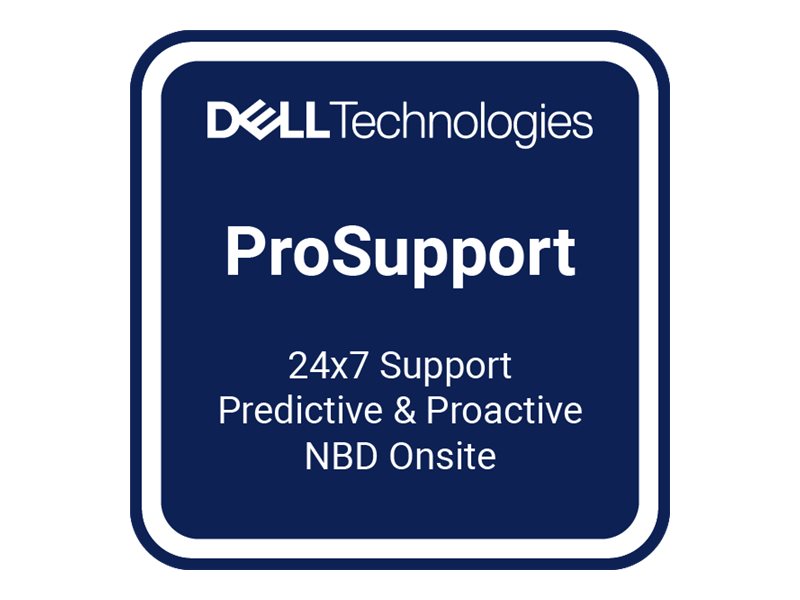 Dell Upgrade from 3Y ProSupport to 5Y ProSupport - extended service agreement - 2 years - 4th/5th year - on-site