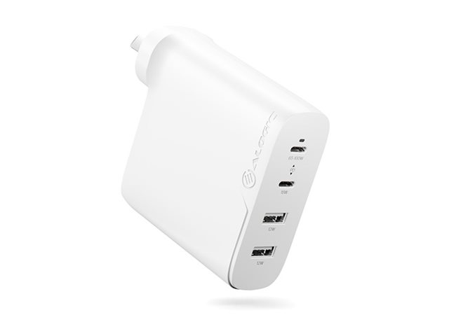 ALOGIC Rapid Power 4X100 power adapter USB-C USB 100 Usage / lifestyle Left-angle 72621