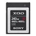 Sony G-Series QD-G240F - flash memory card - 240 GB - XQD