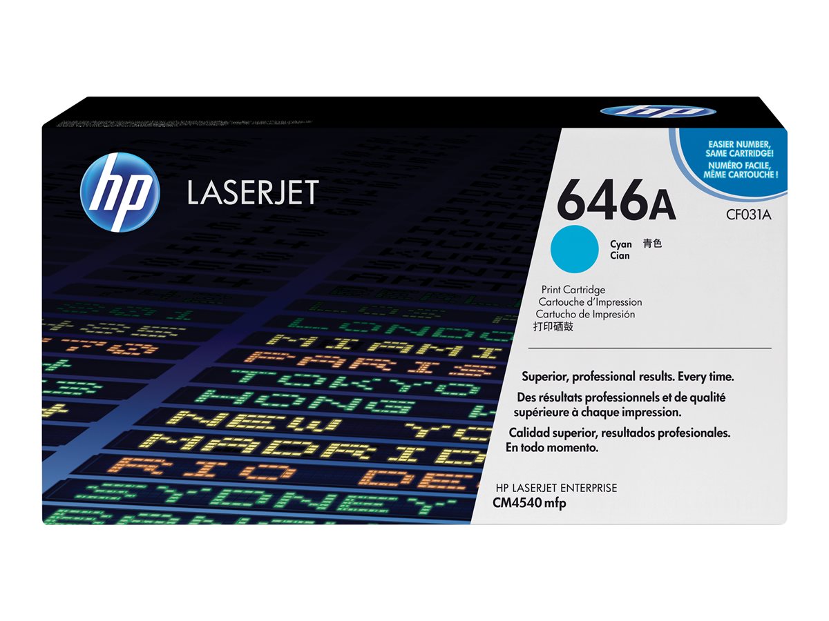 HP Color LaserJet CF031A Cyan p