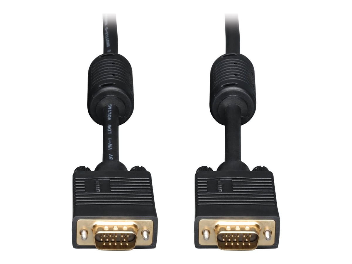 Tripp Lite 100ft SVGA / VGA Coax Monitor Cable with RGB High Resolution HD15 M/M 100'