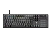CORSAIR K70 CORE RGB Tastatur Mekanisk Per-key RGB Kabling Tysk