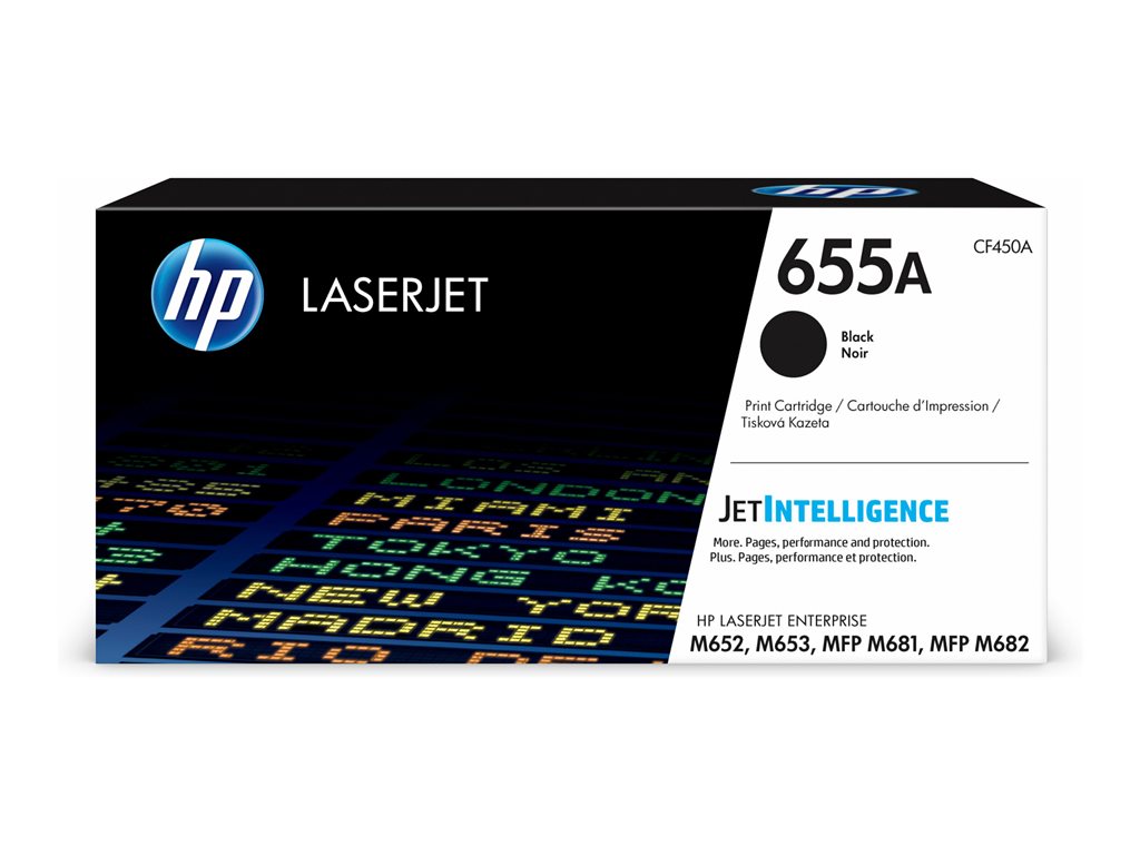 HP 655A LaserJet Toner Cartouche Noir