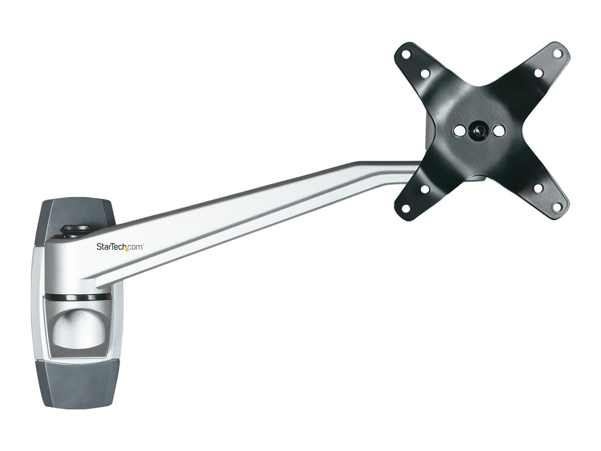 Startech Wall Mount Monitor Arm 10.2 Swivel Arm For up to 34 VESA bracket adjustable arm Product shot Left-angle 79750