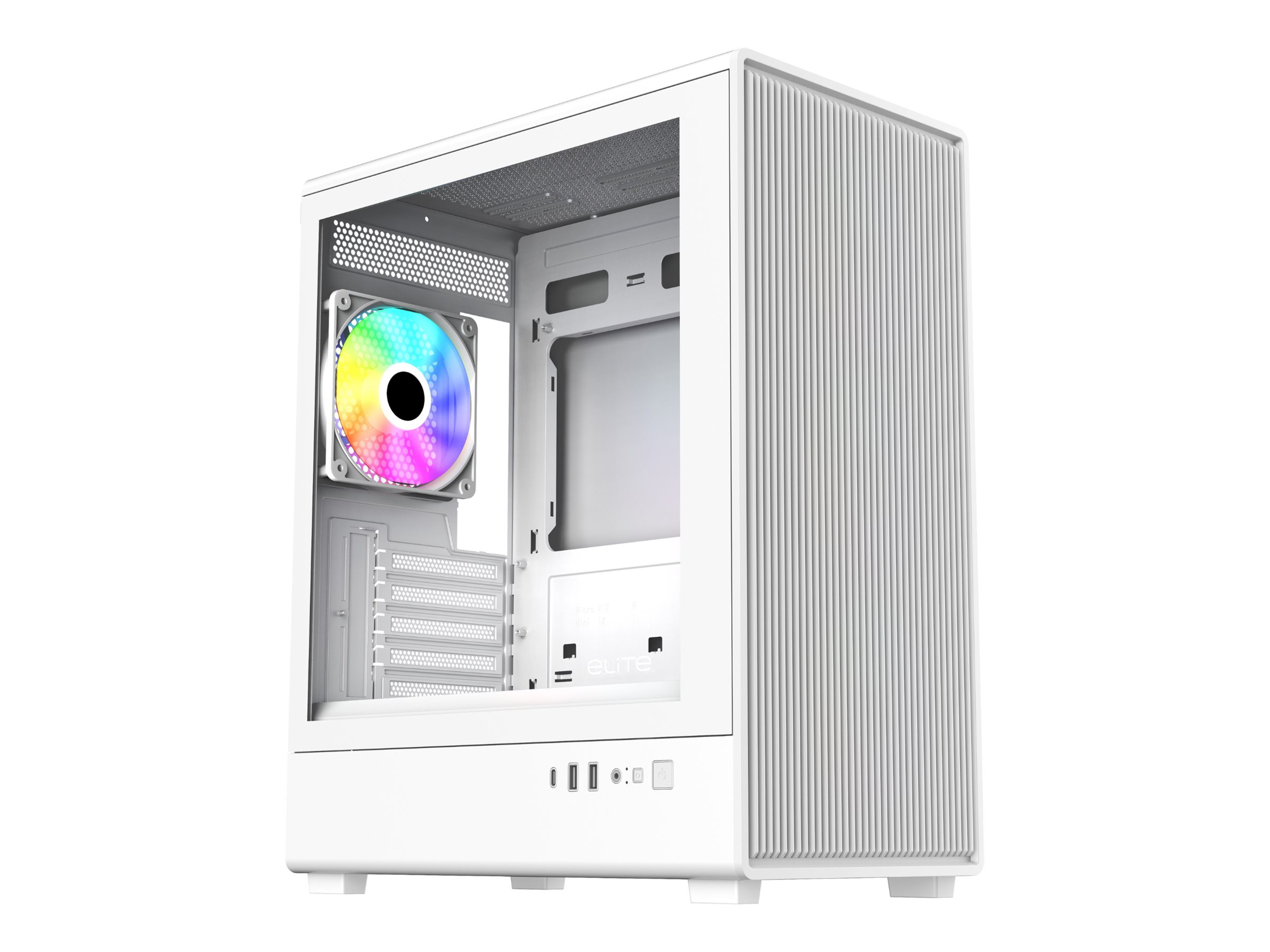 Cooler Master Elite 350 Micro-ATX micro Product shot Left-angle 79900