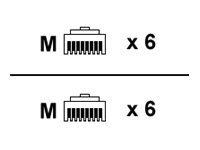 AddOn - Trunk cable - RJ-45 (M) to RJ-45 (M)