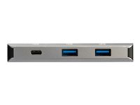 Startech 3 Port USB C Hub with Gigabit Ethernet RJ45 GbE Port, 2x USB-A, 1x USB-C, SuperSpeed 10Gbps USB 3.1/3.2 Gen 2 Type C