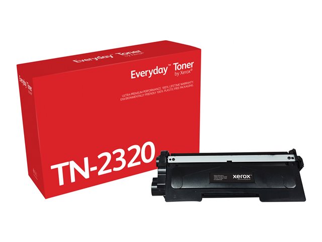 Image of Everyday - black - compatible - toner cartridge (alternative for: Brother TN2320)