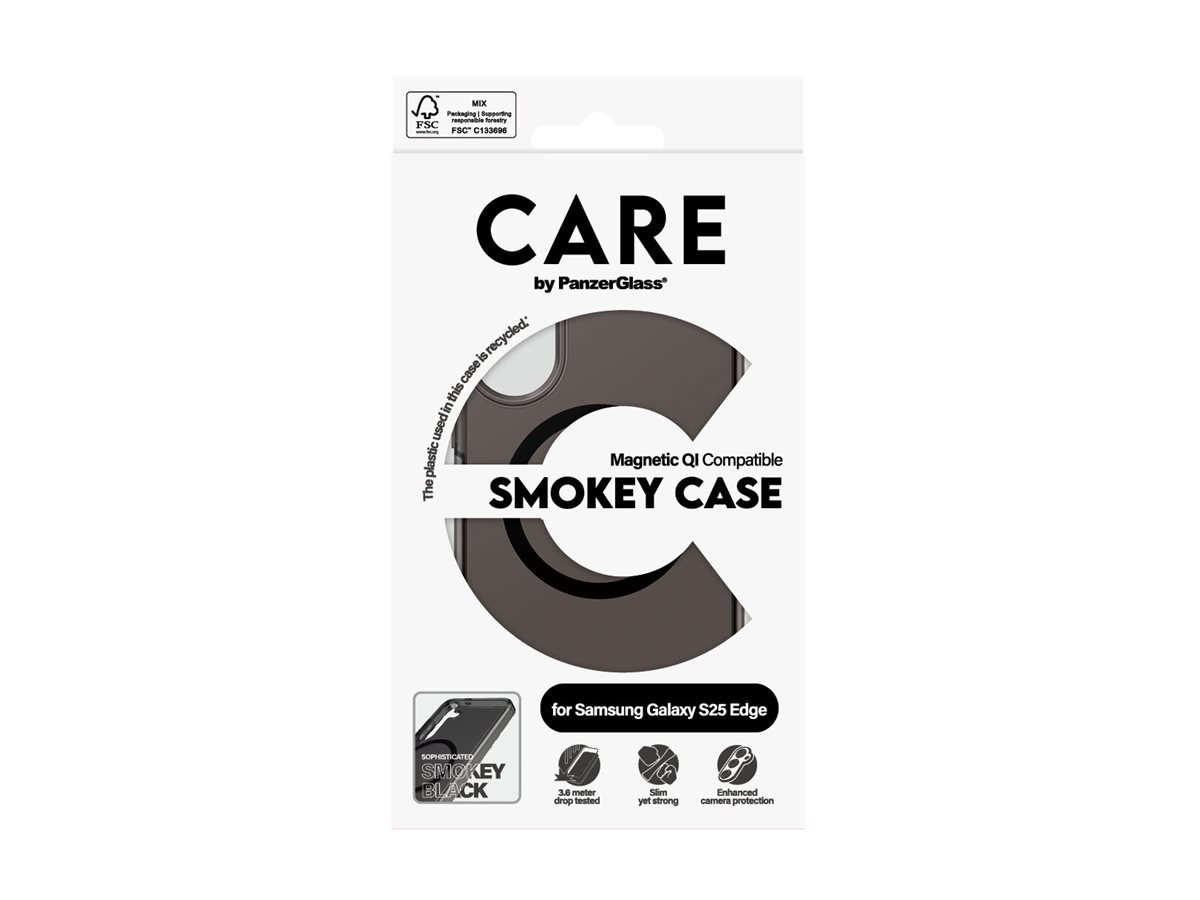 PanzerGlass CARE Samsung Galaxy S25 Edge Smokey – foto 4
