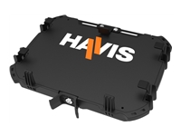 Havis UT-2023 - Mounting component (rugged cradle) - rugged - for tablet - mounting interface: 75 x 75 mm - for Samsung Galaxy Tab A9+, Tab S9, Tab S9 FE